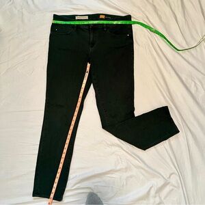 Anthropologie Pilcro women’s dark green jeans size 30